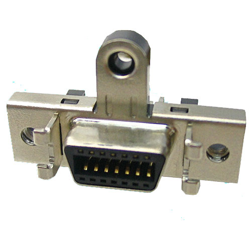 SCSI 14P 母头 弯座 手柄式
