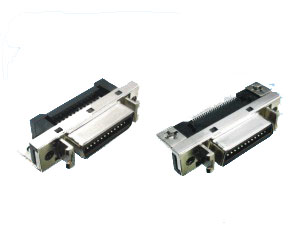 SCSI 26P 母头 SMT 贴板式