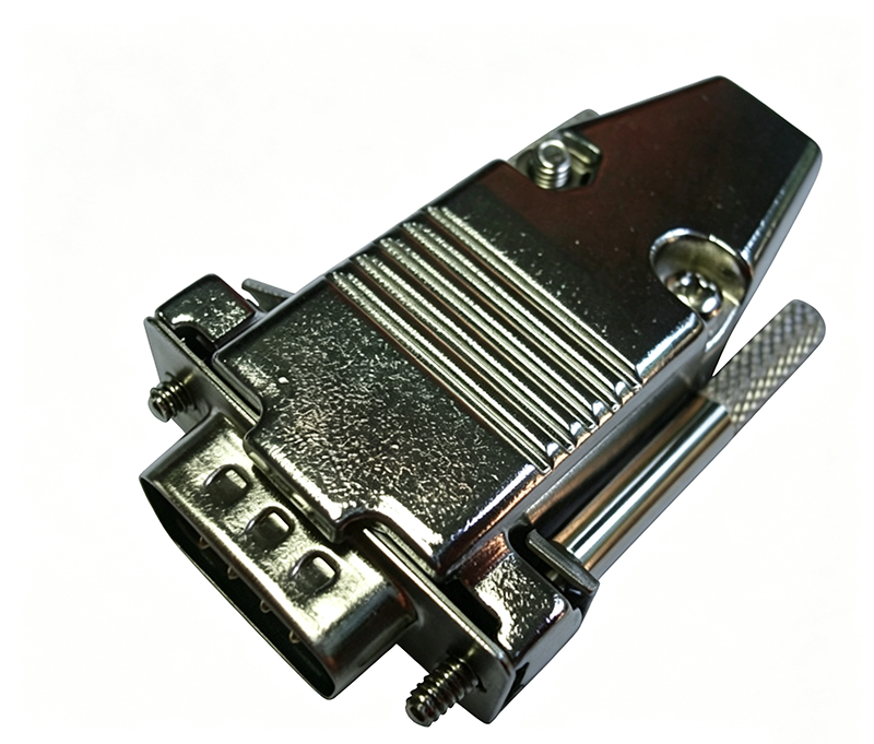 VGA15p金属壳（长螺丝型）